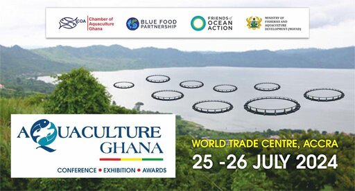 Save the date for the biggest Aquaculture Industry event for 2024
<a href="/FriendsofOcean/">Friends of Ocean Action</a> 
<a href="/FAOfish/">Fisheries & Aquaculture</a> 
<a href="/FisheriesGhana/">Fisheries Ghana</a> 
<a href="/EnyonamManye/">The Ghanaian Farmer</a> 
<a href="/mafs_dept/">DEPARTMENT OF MARINE AND FISHERIES SCIENCES, UG</a> 
<a href="/followers/">はうはう</a>