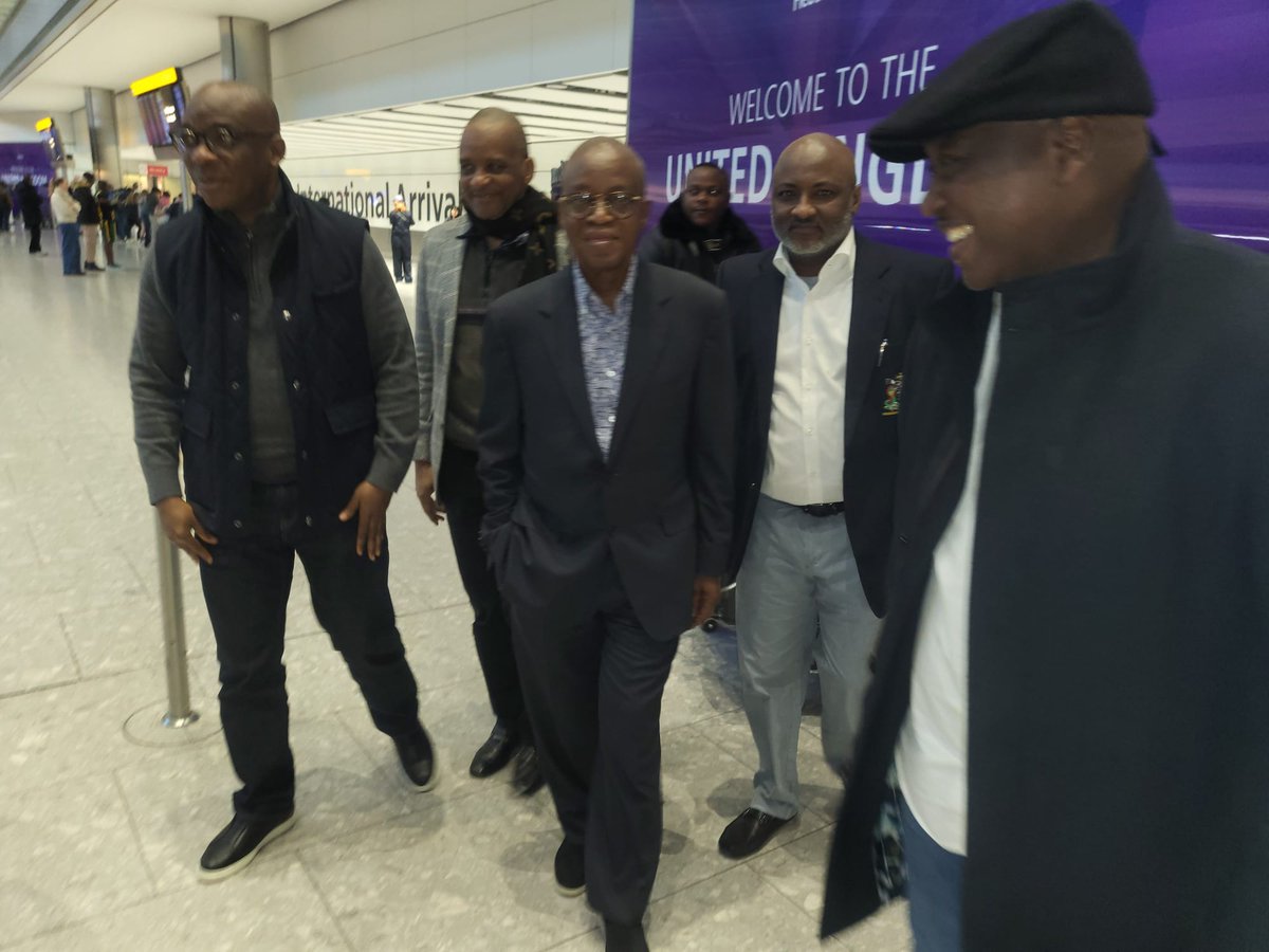 Nigeria's Minister of Marine &amp; Blue Economy, Adegboyega Oyetola CON will lead the country's delegation to the 33rd session of the International Maritime Organisation (IMO) General Assembly, in London from Nov. 27 to Dec. 6, 2023. He arrived in London yesterday ahead of the event.