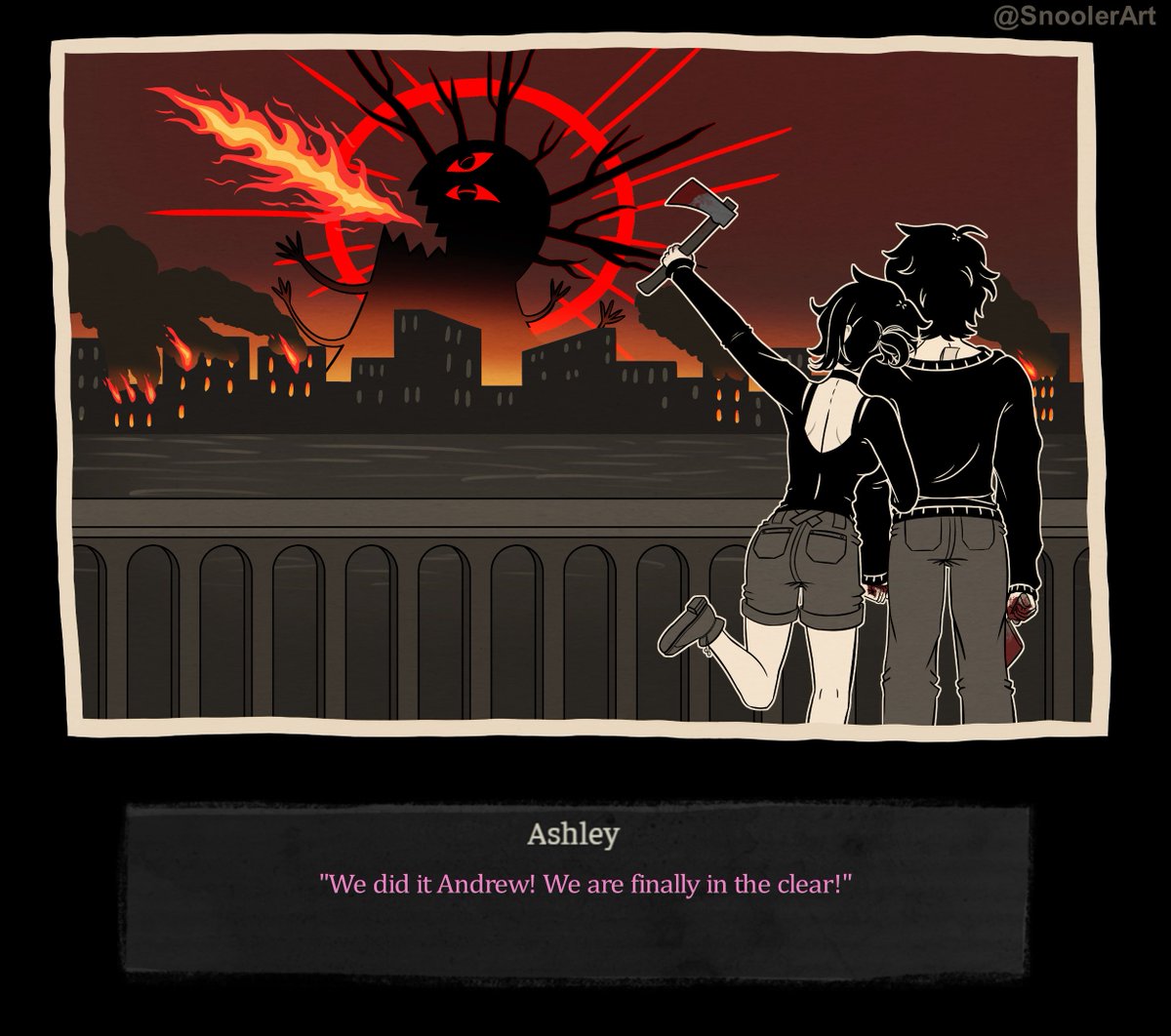 SnoolerArt's tweet photo. TCOAAL Chapter 4 - We got the good ending!
#thecoffinofandyandleyley #tcoaal https://t.co/ALtfR2BVcw