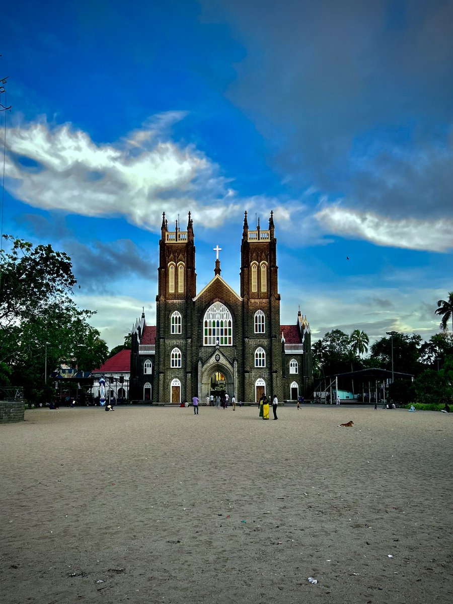 JOHNCELLONE1's tweet photo. St. Andrew's Basilica, Arthunkal , Cherthala. https://t.co/6mOr0wD1NM