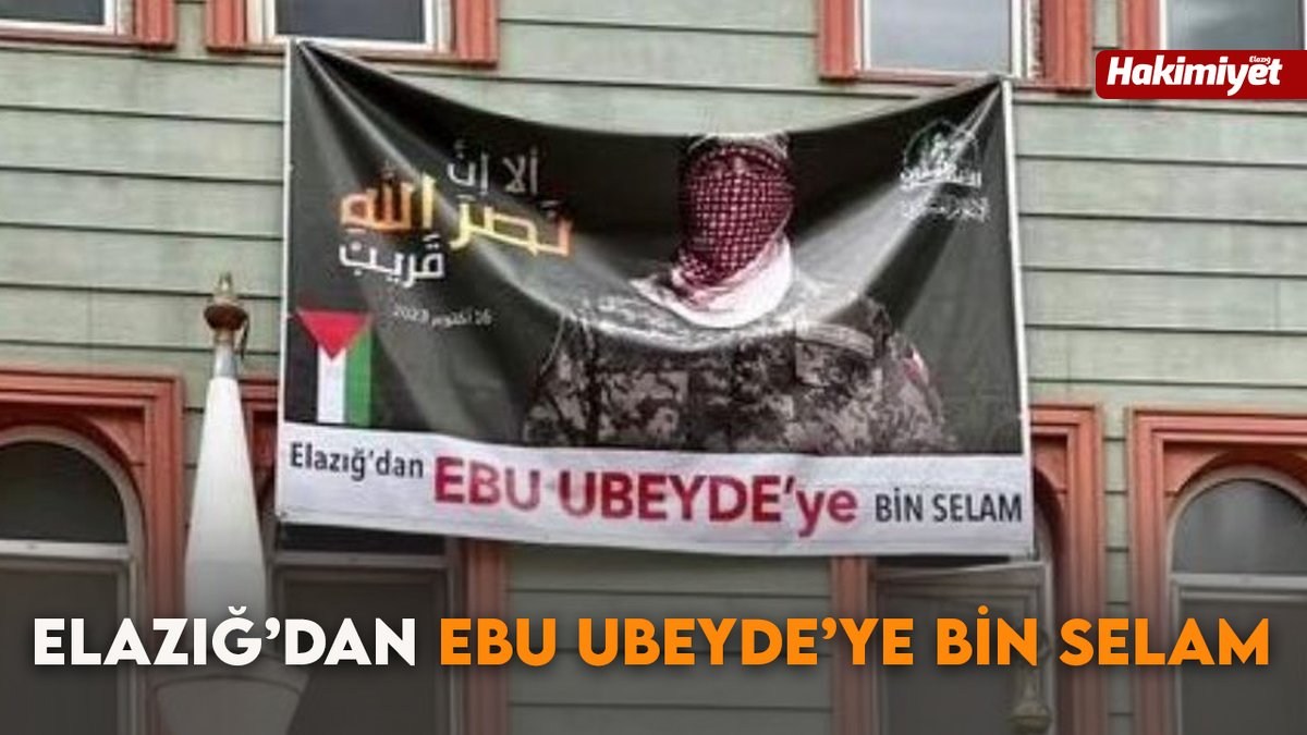 Elazığ’dan Ebu Ubeyde'ye Bin Selam
elazighakimiyethaber.com/elazig-dan-ebu… #elazığ #elazığhaber #filistin #hamas #ebuubeyde