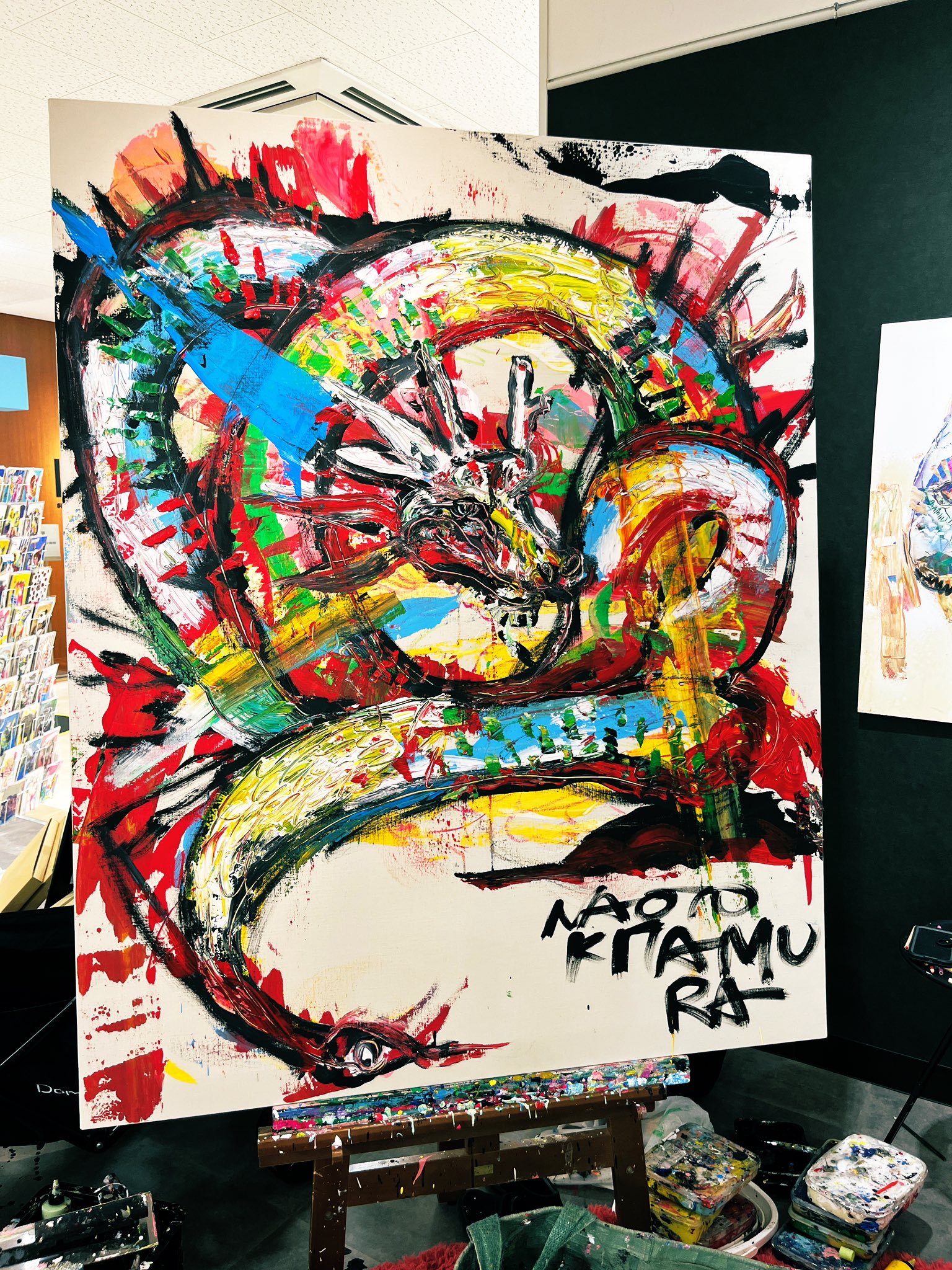 北村直登さん うさぎの原画 (北村直登NAOTO KITAMURA 北村直登さん うさぎの原画 (北村直登NAOTO KITAMURA