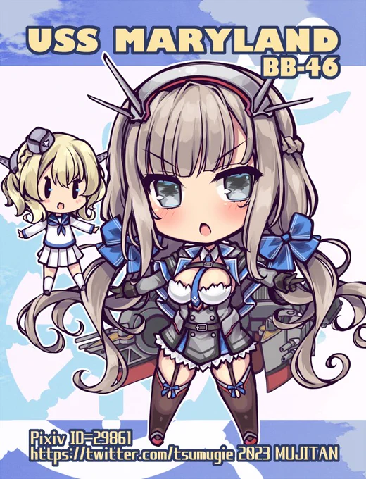 冬コミ新作その3!メリーランド&amp;コロラド妖精さんのビッグセブンSDアクリルキーホルダーです!こちらもメロンブックス専売にて委託申請済み!まだまだ新作は作っていくのでよろしくお願いします～。 