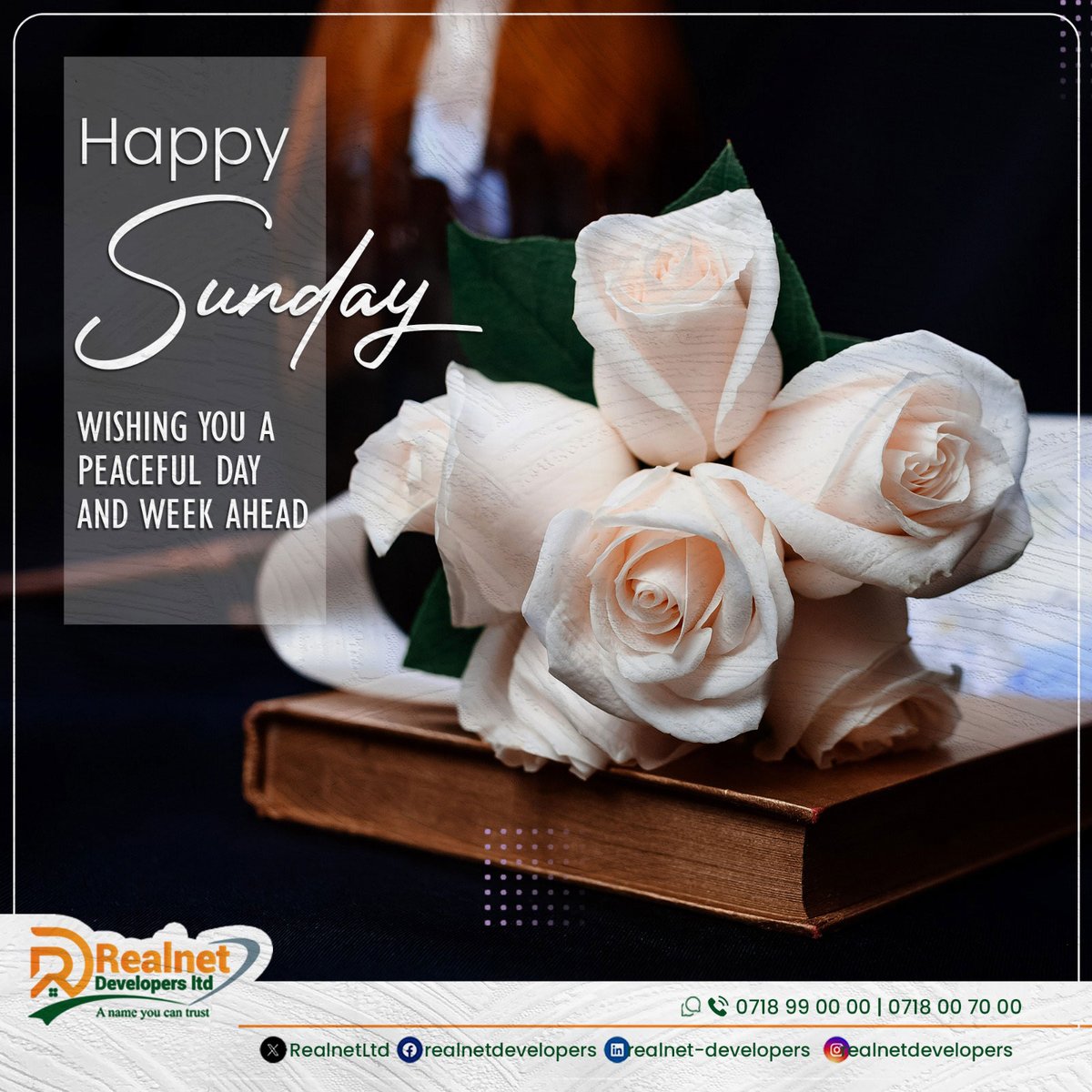 RealnetLtd's tweet photo. 🌞✨ Embracing Sunday serenity and setting the tone for a week of peace and positivity! ✨ Let's soak in the tranquillity of this beautiful day, grateful for the moments of rest and reflection.
#SundayVibes #PeacefulMindset #NewWeekNewBeginnings #BlessingsOnBlessings https://t.co/yOJ5Y4m4uK