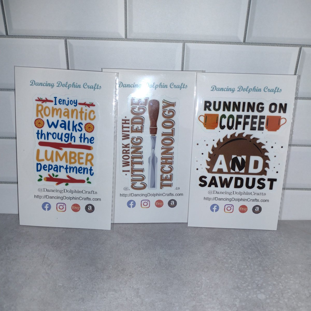 DancingDolphinC's tweet photo. Woodworkers and crafters, show off your love for the craft! 🪵💻 Our stickers are perfect for flaunting your woodworking humor and tech savvy. Great for laptops, toolboxes, or as a cheeky gift to a fellow maker. #WoodworkingWisdom #TechieTools #CraftersCorner https://t.co/yAladr37Rk