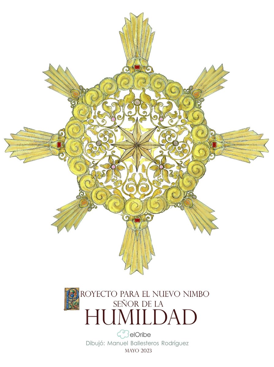 HumildadGranada's tweet photo. #DONACIÓN 🔸| La Junta de Gobierno ha recibido la notificación de donación y #diseño de un #nimbo de joyería para el Señor de la Humildad, ofrecido por las familias hermanas Gómez de la Hoz y González-Sánchez, el cual será realizado por el taller de joyeros @elOribejoyas. https://t.co/14Y2ZrGH93