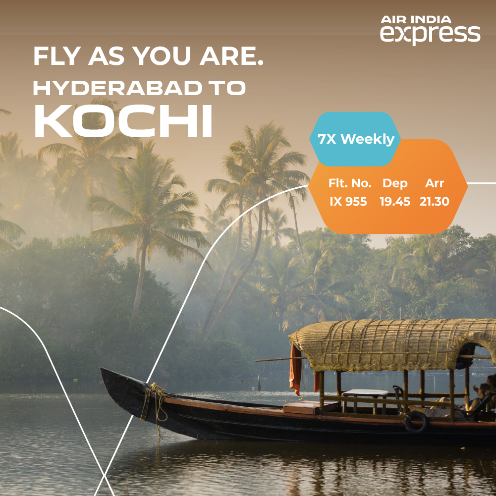 AirIndiaX's tweet photo. Explore the best of Kochi, Lucknow, and Amritsar with us! Try out our lip-smackin' Gourmair hot meals and enjoy our comfy plush seats. Book now on https://t.co/rMBTOFABRt #DirectToYourPlans https://t.co/SAHzR2nG44