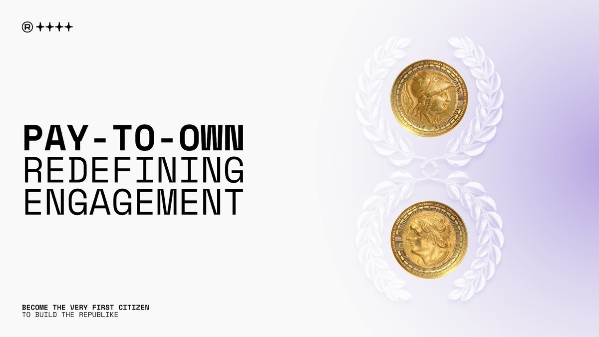 CoinTribuneFR's tweet photo. 4/7 : Le #PayToOwn redéfinit l’engagement via des récompenses individuelles. Le respect de valeurs communes, mesurées dans les interactions, influe sur votre niveau de profil et détermine le partage de la valeur entre les utilisateurs, leur visibilité et leur pouvoir de vote. https://t.co/bXJMNi6kdR