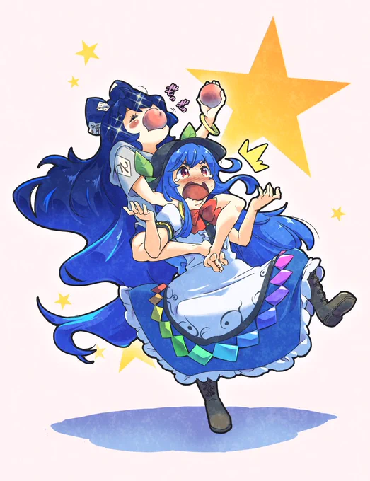 #おまいら東方の最初の推し誰だよ    最初にびびっときたのは天子