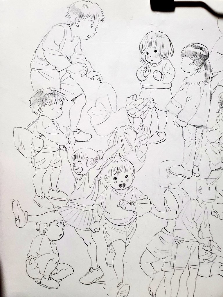 鉛筆らくがき