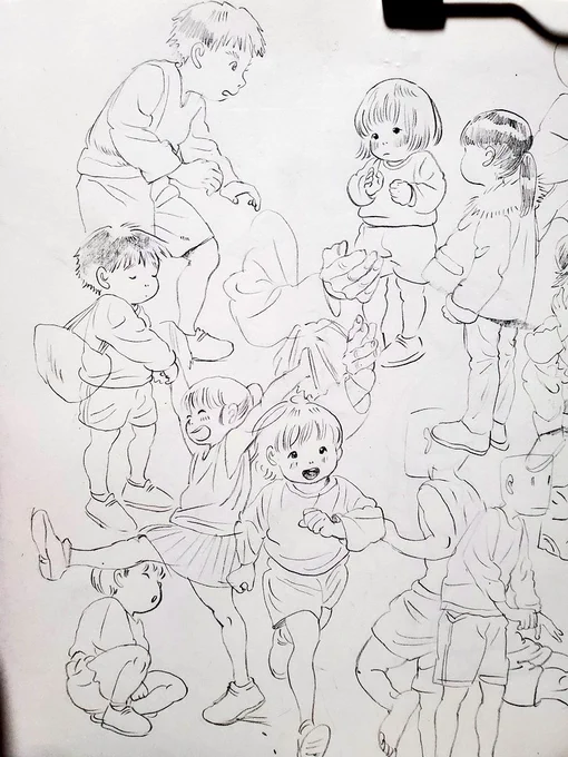 鉛筆らくがき
