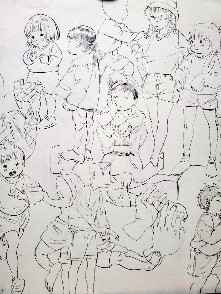 鉛筆らくがき