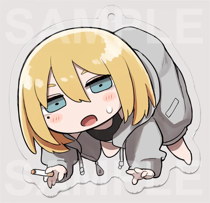 アキのかわいいアクキ～が出来上がる予定だよ!