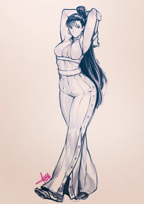 "It's good to stretch before a strenuous workout!"  #StreetFighter6