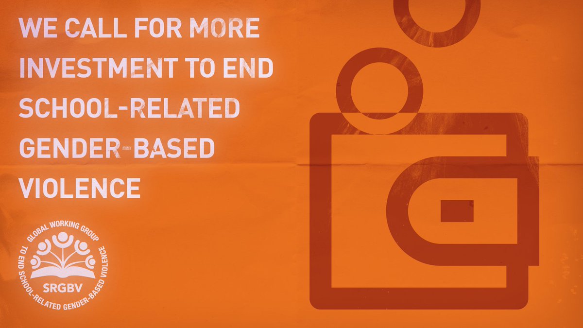 UNGEI's tweet photo. All schools should be safe. We call for increased funding to ensure all learners have access to safe and quality education. 
#NoExcuse #16Days #EndSRGBV @UNESCO https://t.co/zoNGRaWSSK
