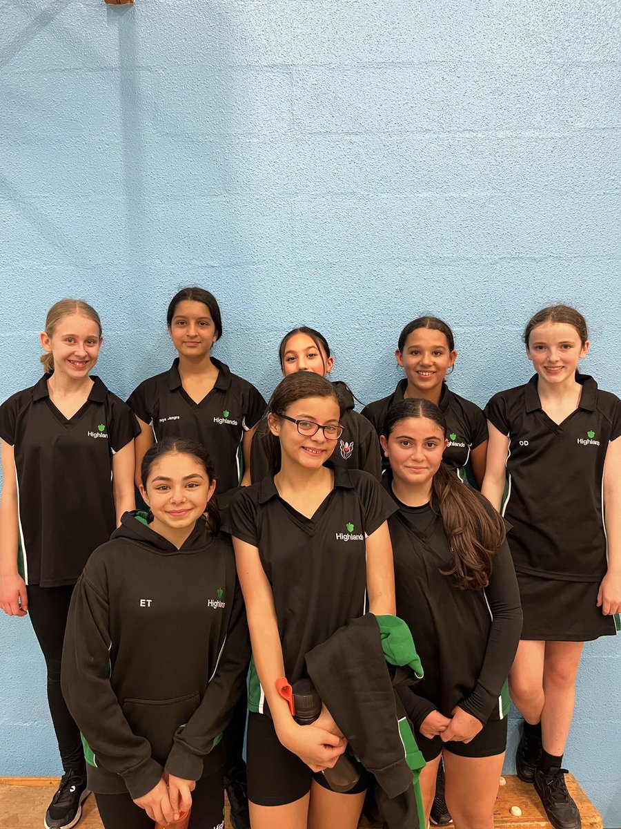 Highlands_sch's tweet photo. Congratulations to our year 7 netball team who beat Laurel Park School last week 10-3! Well done girls, what a fantastic victory! #netballsuccess https://t.co/g5iS55UOSI
