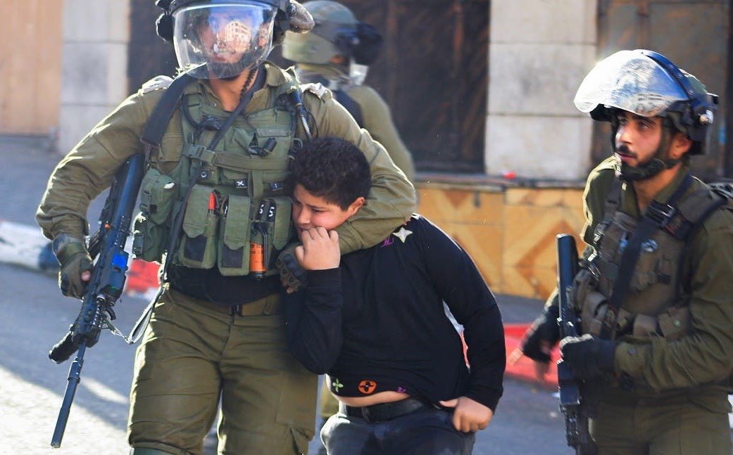 According to Save the Children, Israel imprisons 600-800 Palestinian children every year. 

The military laws applied exclusively to Palestinians under occupation allow the imprisonment of children as young as 5. 

Take your criminal hands off our children!

#FreePalestine