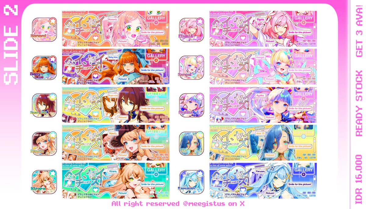 fuprina's tweet photo. [ 𝑷𝒊𝒊𝒑- Any interactions will be highly appreciated! >__< ]

HAII, Zee bawa 40 layout ready stock 2d yang bisa ditake jam 19.00 nanti! 16k udah dapet 3 avaa(⁠≧⁠▽⁠≦⁠). Zee juga opreq buat katalog ini dengan slot sebanyak banyaknyaa(⁠☆⁠▽⁠☆⁠)

#zonauang #zonaba https://t.co/9xtx9dKm7e