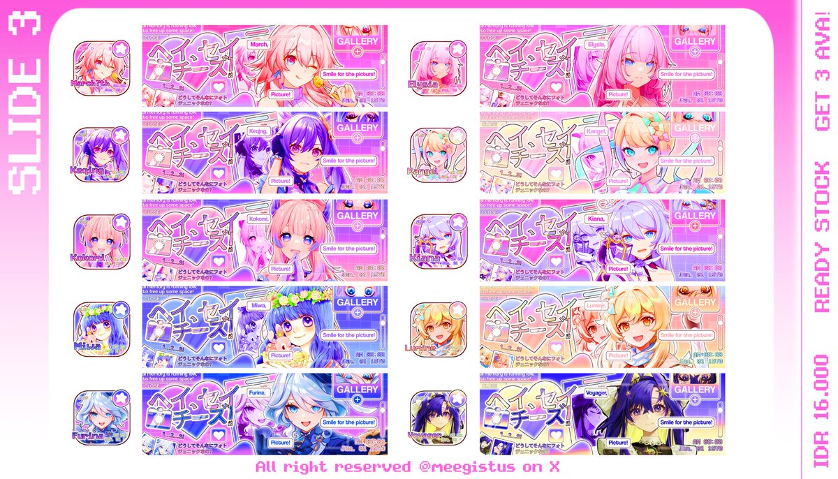 fuprina's tweet photo. [ 𝑷𝒊𝒊𝒑- Any interactions will be highly appreciated! >__< ]

HAII, Zee bawa 40 layout ready stock 2d yang bisa ditake jam 19.00 nanti! 16k udah dapet 3 avaa(⁠≧⁠▽⁠≦⁠). Zee juga opreq buat katalog ini dengan slot sebanyak banyaknyaa(⁠☆⁠▽⁠☆⁠)

#zonauang #zonaba https://t.co/9xtx9dKm7e