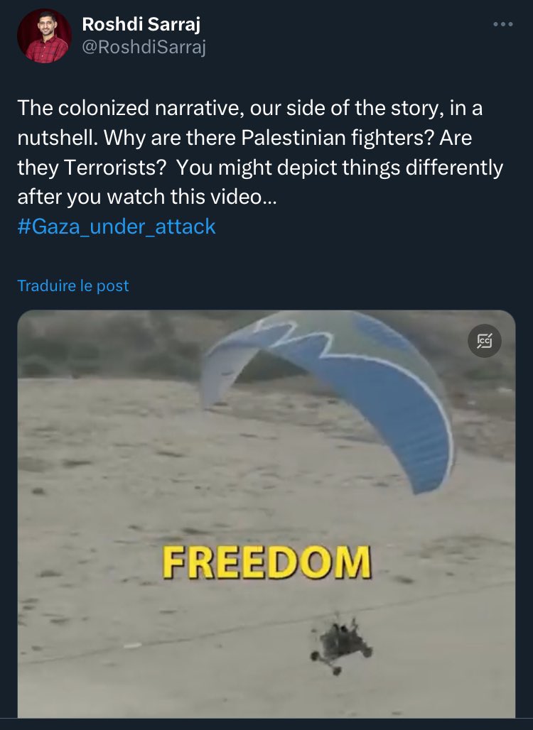 InfoEquitable's tweet photo. Dans cet intéressant éclairage, le dir. de l’info internationale se veut rassurant sur la capacité de @radiofrance à informer sur Gaza grâce au recueil de témoignages et à l’emploi de #fixeurs. @FranckMathevon, quid quand ces fixeurs dépendants du Hamas louent ses atrocités ? https://t.co/fhh9Cv2WzG