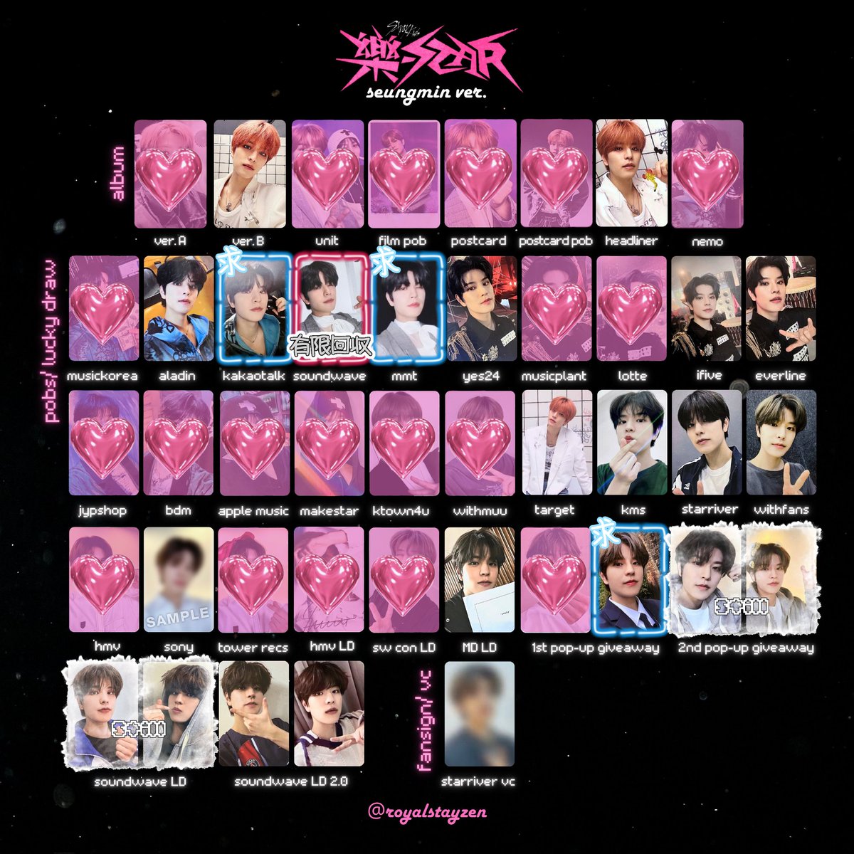 DOLLY_kiy's tweet photo. 樂-star Stray Kids スキズ トレカ 店舗特典 封入
郵送 交換

【譲】1枚目 

【求】スンミン 2枚目 青枠 > 赤枠 > 枠無し

封入含む交換2枚から〰️

・封入⇔封入
・店舗特典⇔封入 一部可能
・店舗特典⇔店舗特典

レート考慮します🙇🏼‍♀️
➰お断りは♡のみ

お気軽にお声がけください🫧🕊️
#スキズ交換 https://t.co/WNTFk4Mwdk