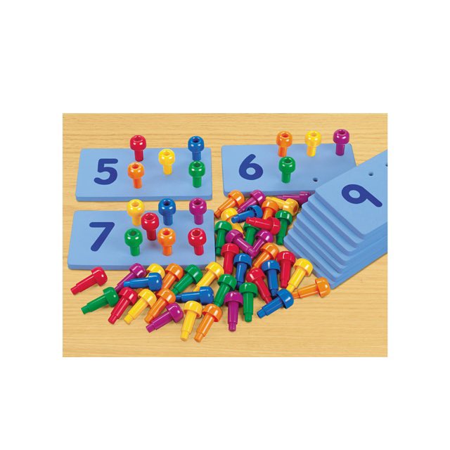 Almothalath_KSA's tweet photo. TT625
As kids fit 9 pegs into the “9” board and 3 pegs into the “3” board, they get tons of hands-on counting practice #almothalath #earlylearning #educationalmaterial #schoolsupplies #schools #kindergarten #kids #children #art https://t.co/sE1PTKl7WC