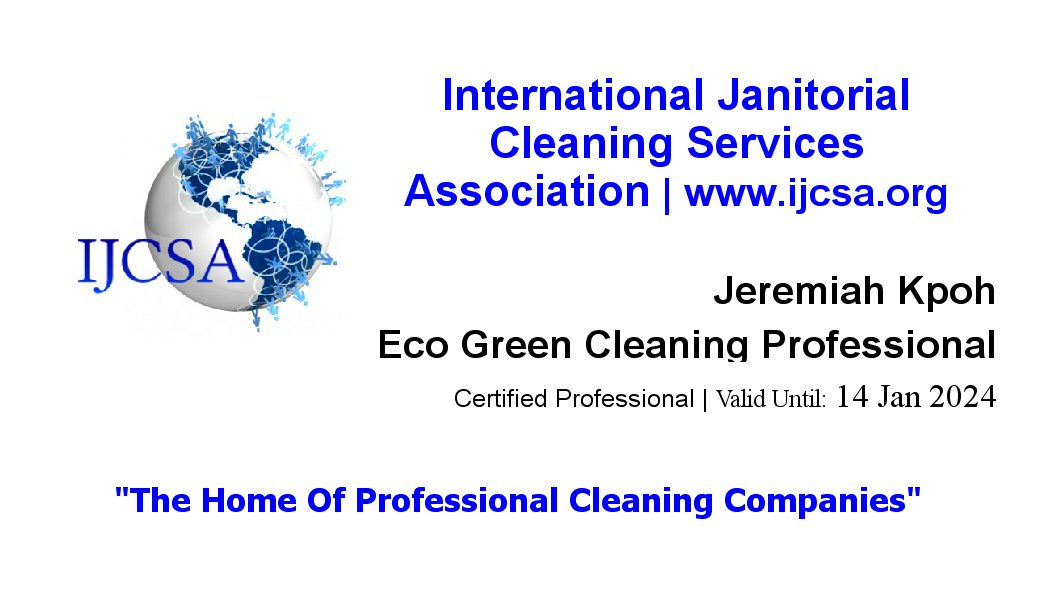 Professional Cleaning services with certification
<a href="/EcoGreenCleani2/">Eco Green Cleaning Professional Inc</a>