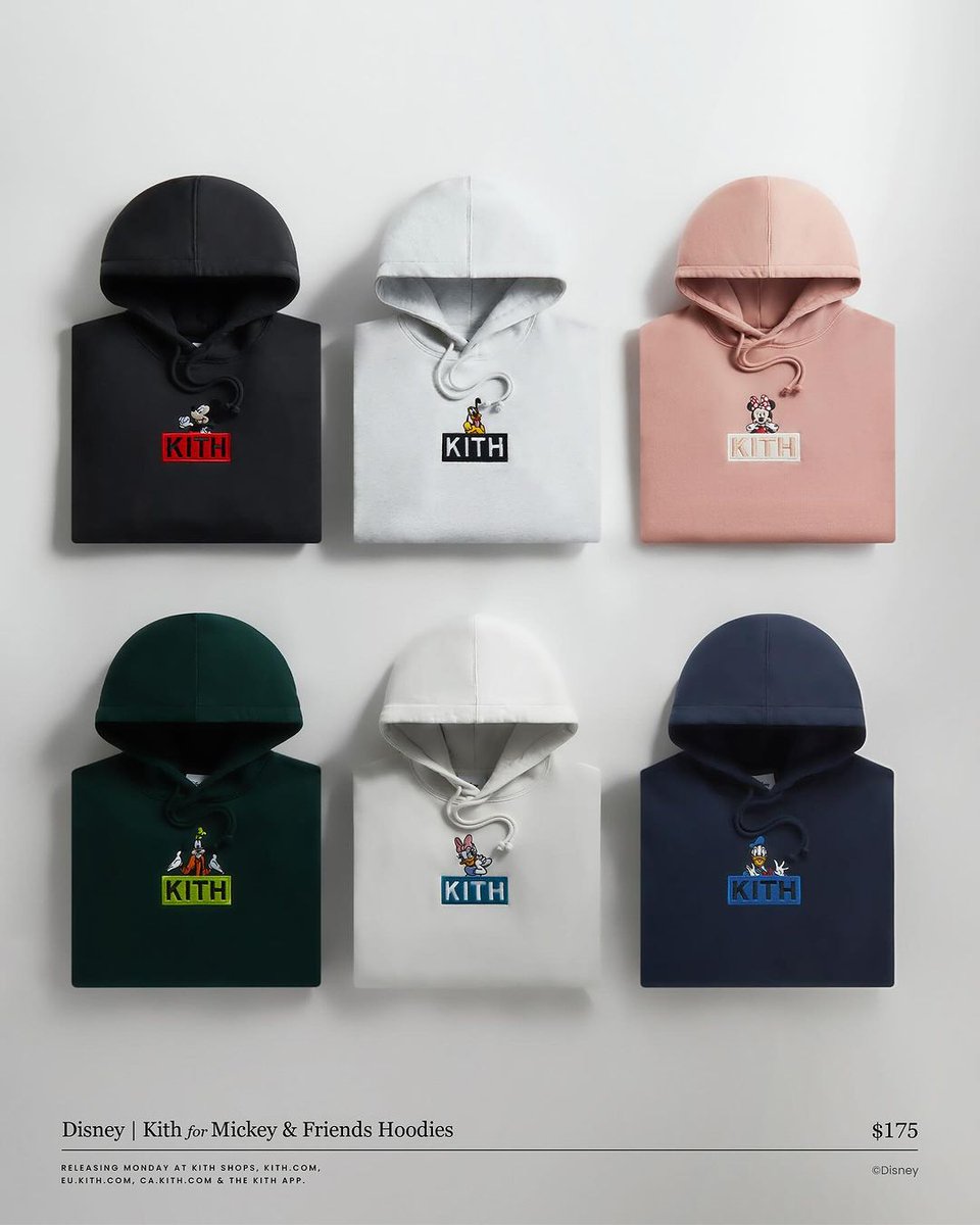 fullress's tweet photo. "Kith Cyber Monday Program" Disney × Kith for Mickey &amp; Friends Collection

・KITH TOKYO 11/27 9:00~9:30集合
・KITH オンライン 日本時間 11/28 01:00~

https://t.co/fKimuoNNVI
(ディズニー キス ミッキー &amp; フレンズ)
#disney #ディズニー #mickeymouse #ミッキー #ミッキーマウス生誕祭2023 https://t.co/D2tXx26vBN