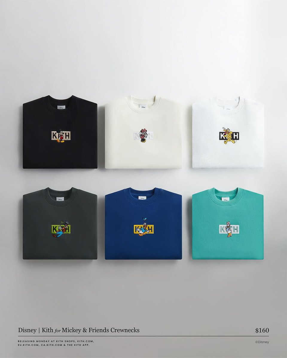 fullress's tweet photo. "Kith Cyber Monday Program" Disney × Kith for Mickey &amp; Friends Collection

・KITH TOKYO 11/27 9:00~9:30集合
・KITH オンライン 日本時間 11/28 01:00~

https://t.co/fKimuoNNVI
(ディズニー キス ミッキー &amp; フレンズ)
#disney #ディズニー #mickeymouse #ミッキー #ミッキーマウス生誕祭2023 https://t.co/D2tXx26vBN