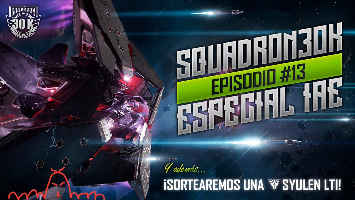 Vamos familia! Esta noche toca Squadron 30K!

Y sorteamos una Syulen LTI! Te lo vas a perder???

Te esperamos a mas 22:00, hora española!
twitch.tv/absolutezerosy…