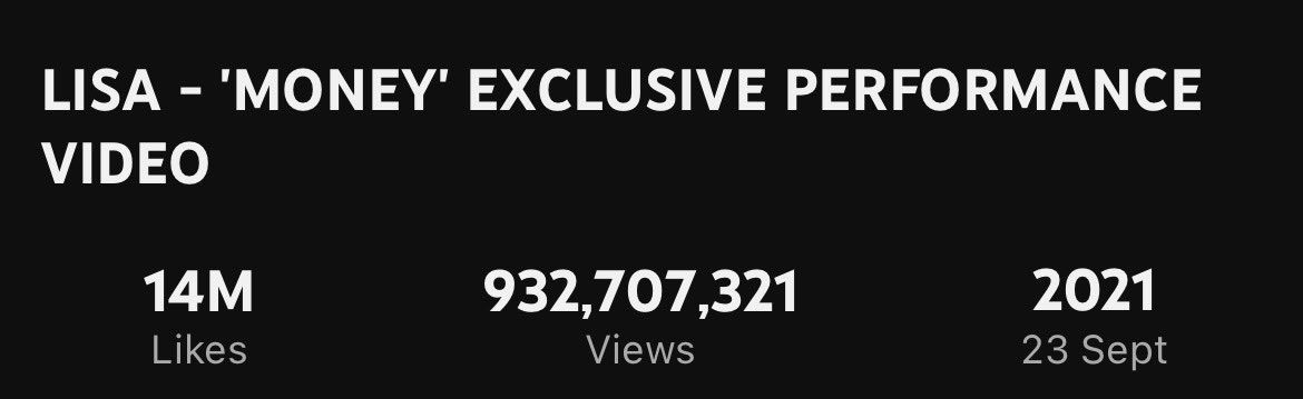 Hello Sunday is here ! Please make streaming #MONEY a priority! Lilies Let’s go for 940M next ! Make sure to join our streaming parties and follow the guidelines for proper streaming so our views are not deleted ! If we all do it together we can do it 💪 

🔗