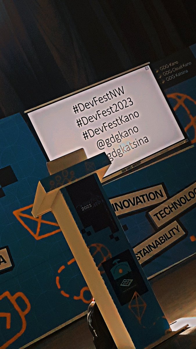 I'm at #DevFestNW #DevFest2023 #DevFestKano