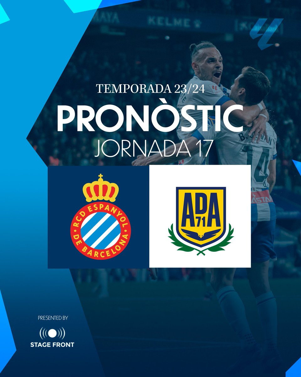 RCDEspanyol's tweet photo. 😱 PRONÒSTIC #RCDE | Sortegem una dessuadora d'entrenament de tècnic:

1️⃣ Fes RT
2️⃣ Segueix a @rcdespanyol, @stagefrontstad i @StageFrontVIP
3️⃣ Pronostica el resultat de l'#EspanyolAlcorcón

🤞 El premi se sortejarà entre tots els encertants! https://t.co/9O3xU4V6cR