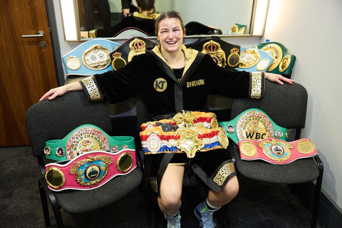 7 years today since @KatieTaylor turned pro. Many wrote her off then and have written her off since. But Katie (with the help of her mgmt, promotion, coach and opponents) has changed the game in a way that few thought possible. An incredibly special person. 📸 @MatchroomBoxing