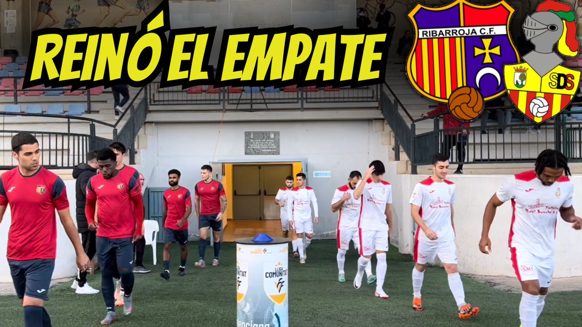 LLIGA COMUNITAT Nord |

Resumen del @RIBARROJACF1942 1-1 @1935Sdsueca 

youtu.be/XzV4b3BKLqM?si…

#estadiodirecto #ribarrojacf #sdsueca #lligacomunitat #lligacomunitatnord #ffcv #futbolvalenciano