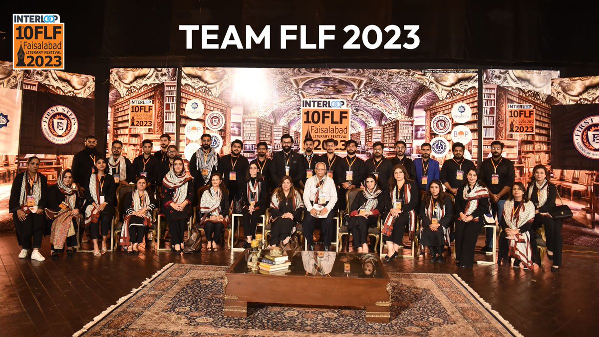 FsdLiteraryFest's tweet photo. Team that dreams together, works together, grows together. We present you the Team behind FLF 2023.
#FLF #FaisalabadLiteraryFestival #Faisalabad #FLF2023 #Lyallpurliterarycouncil #Interloop #FaysalBank #Firststeps #TheBankOfPunjab https://t.co/WR1pNQ8CPD