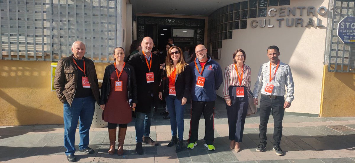 Orgulloso del equipo de <a href="/CsRegionMurcia/">CS Región de Murcia 🇪🇦🇺🇦</a> presente hoy en la repetición el electoral de #Ceuti como apoderados.

Ánimo en este día clave para que <a href="/mangelesmartib/">Maria Angeles Martí</a> sea determinante en el nuevo gobierno muncipal de Ceutí 💪