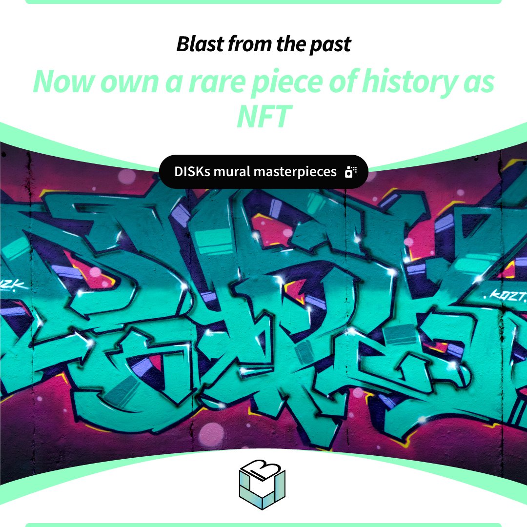 blockunique1's tweet photo. Blast from the past: Archive pics showcasing evolution of iconic graffiti artist DISK's style. Now own a rare piece of history as #NFT! ๐ See DISK's iconic style progress in this photographic #NFTart. #trainbombing #graffiti https://t.co/t0SvCFGEB9