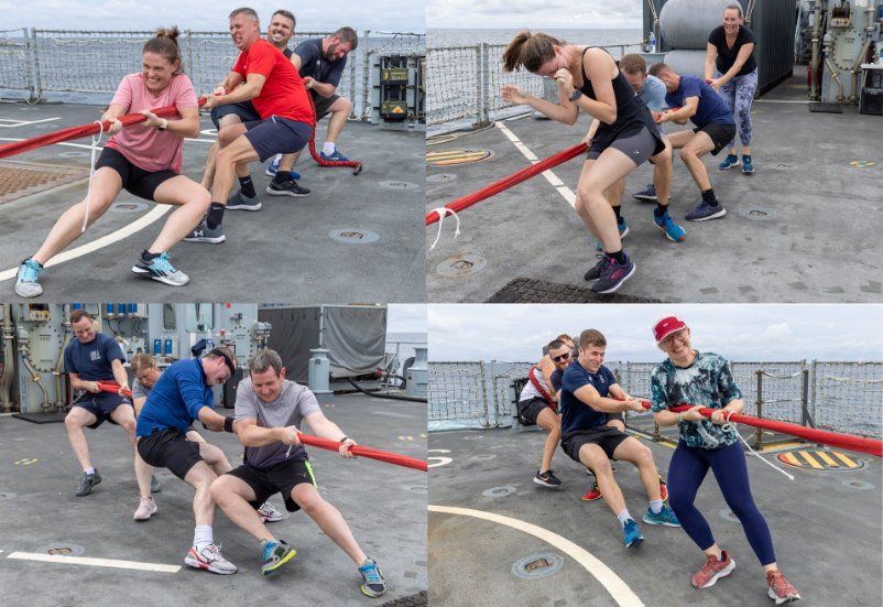 Spey Sports - A School Sports afternoon tested agility and team work with Egg & Spoon, 3 Legged Race, Leap Frog and Tug of War. Teams approached the tasks with differing styles - Slow & Steady Vs Fast & Chaotic. 🥚🥄🐸🪢 #teamwork #navyfit #sundayfunday