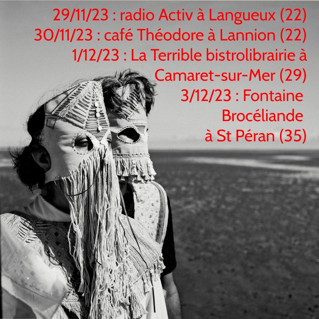 🌊🍺🎶 Tournée bretonne ÙØ :
29/11/23 - Radio Activ à Langueux (22)
30/11/23 - Café Théodore à Lannion (22)
1/12/23 -  La Terrible bistrolibrairie à Camaret-sur-Mer (29)
3/12/23 - Fontaine Brliande à St Péran (35)
📷 © Jérôme Sevrette
@jsevrette @radioactiv2