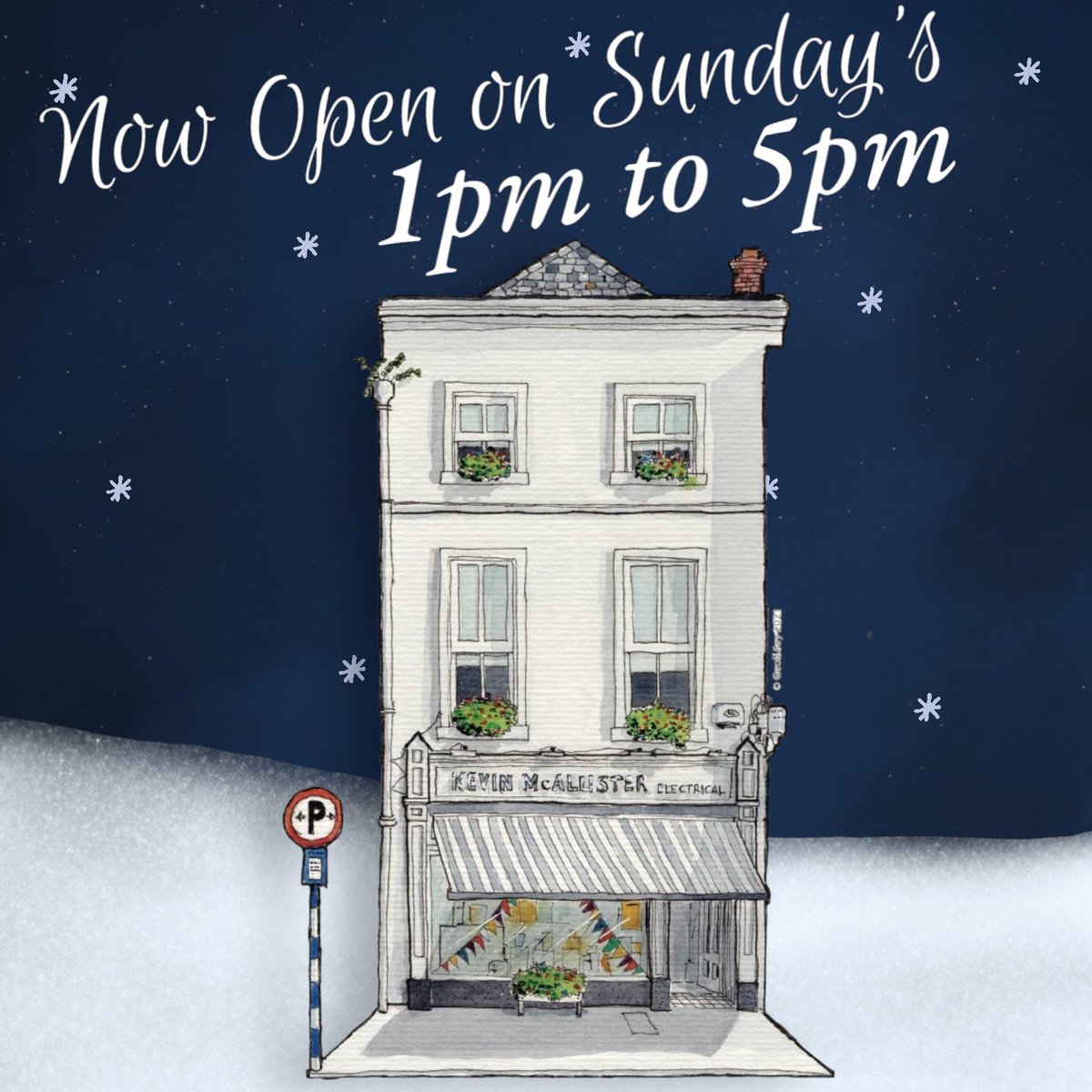 We are now open on Sunday’s for the run up to Christmas from 1pm to 5pm 

Don’t forget our Christmas club is still open to help you spread the cost of this Christmas!

shop in store Mon to Sat 9:30am to 5:30pm, Sun, 1pm to 5pm or online 24/7 kevinmcallisterelectrical.ie 

#louthchat