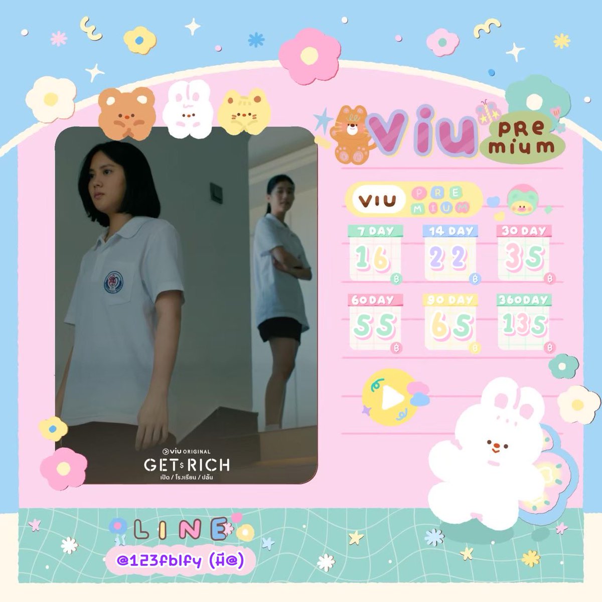 BoomStore5's tweet image. ⌇🧸 𝑽𝒊𝒖 𝑷𝒓𝒆𝒎𝒊𝒖𝒎 
◡̈ 7 วัน 16 บาท
◡̈ 27 วัน 29 บาท
◡̈ 30 วัน 35 บาท
◡̈ 60 วัน 55 บาท
◡̈ 90 วัน 65 บาท
◡̈ 360 วัน 135 บาท
📍รับวอเลต-ธนาคาร
* ꔛ สั่งซื้อ @123fblfy  ⌇มี@
#หารวิวพรีเมียม #หารviuพรีเมี่ยม #หารviuราคาถูก #viupremiumราคาถูก #หารviu30วัน #viuพรีเมี่ยมท