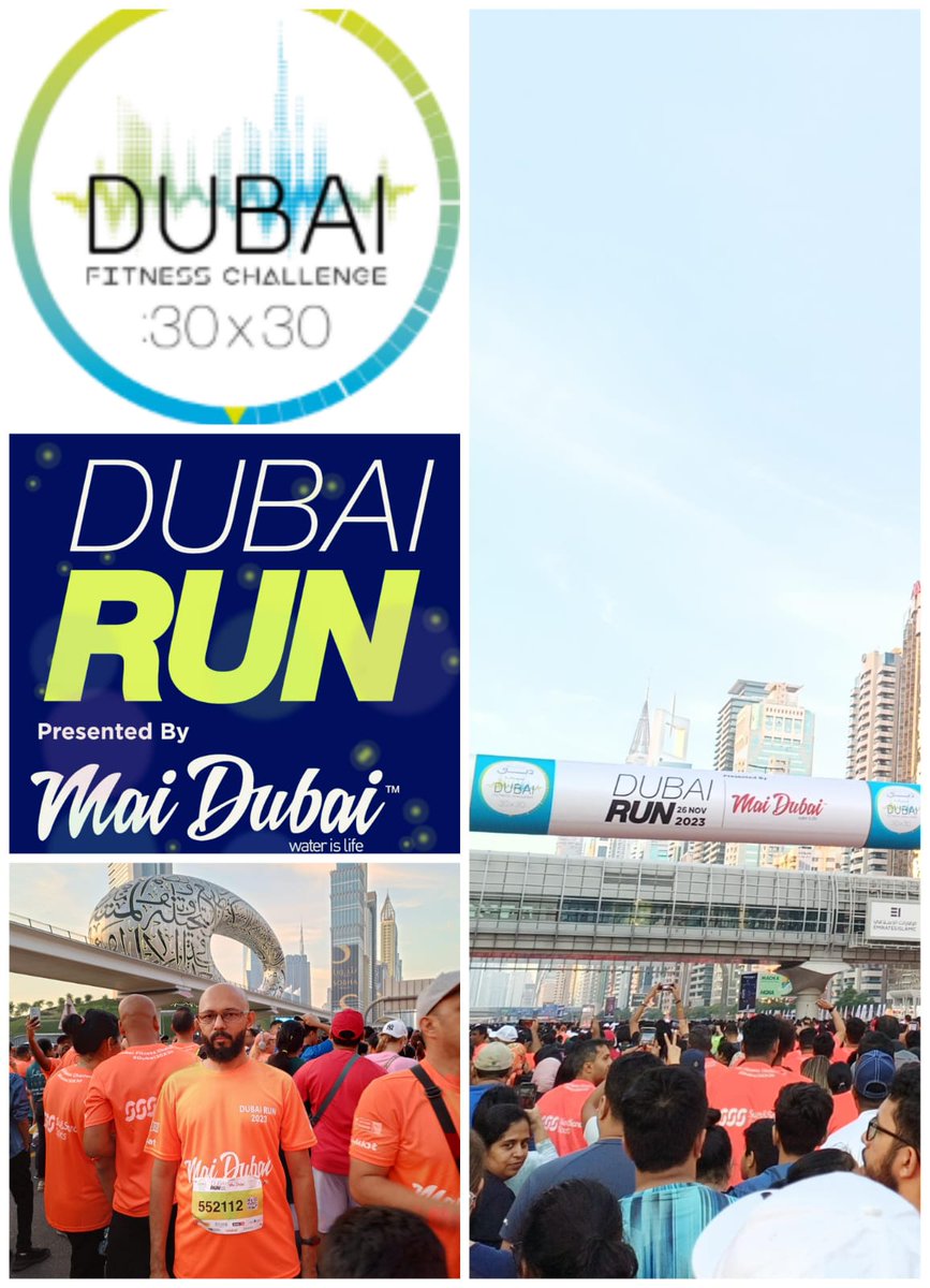 A big shoutout to the organizers of the Dubai Fitness Challenge and the Dubai Run 2023! 

The event was a resounding success, with thousands of people coming together to celebrate health, wellness, and fitness. 

#DubaiFitnessChallenge #DubaiRun2023

<a href="/MaiDubaiWater/">MaiDubaiWater</a>
<a href="/DubaiSC/">Dubai Sports Council</a>