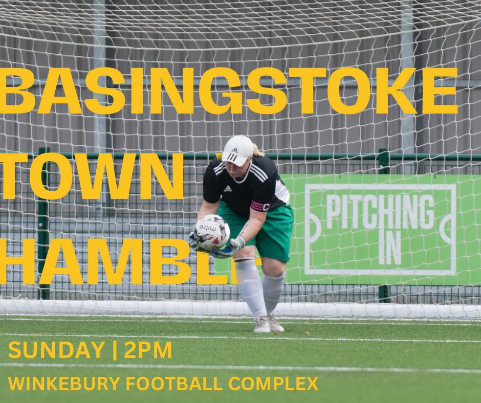 MATCH DAY 💛💙

We are back with some cup action this weekend at home!

🗓️ Sunday, 26th November
🕑 KO- 2pm
🆚 Hamble
📍 Winklebury Football Complex
