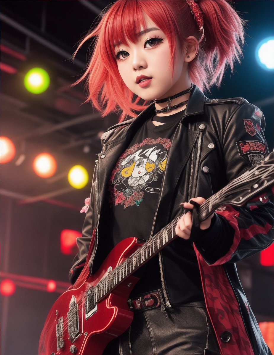 NFT777KT's tweet photo. AIFANさん
ライブコンテスト参加致します🥰
ロッケンロール‼️🎸
#AIFAN #AIphoto #AI術師さんとつながりたい https://t.co/NF0bOI00c8