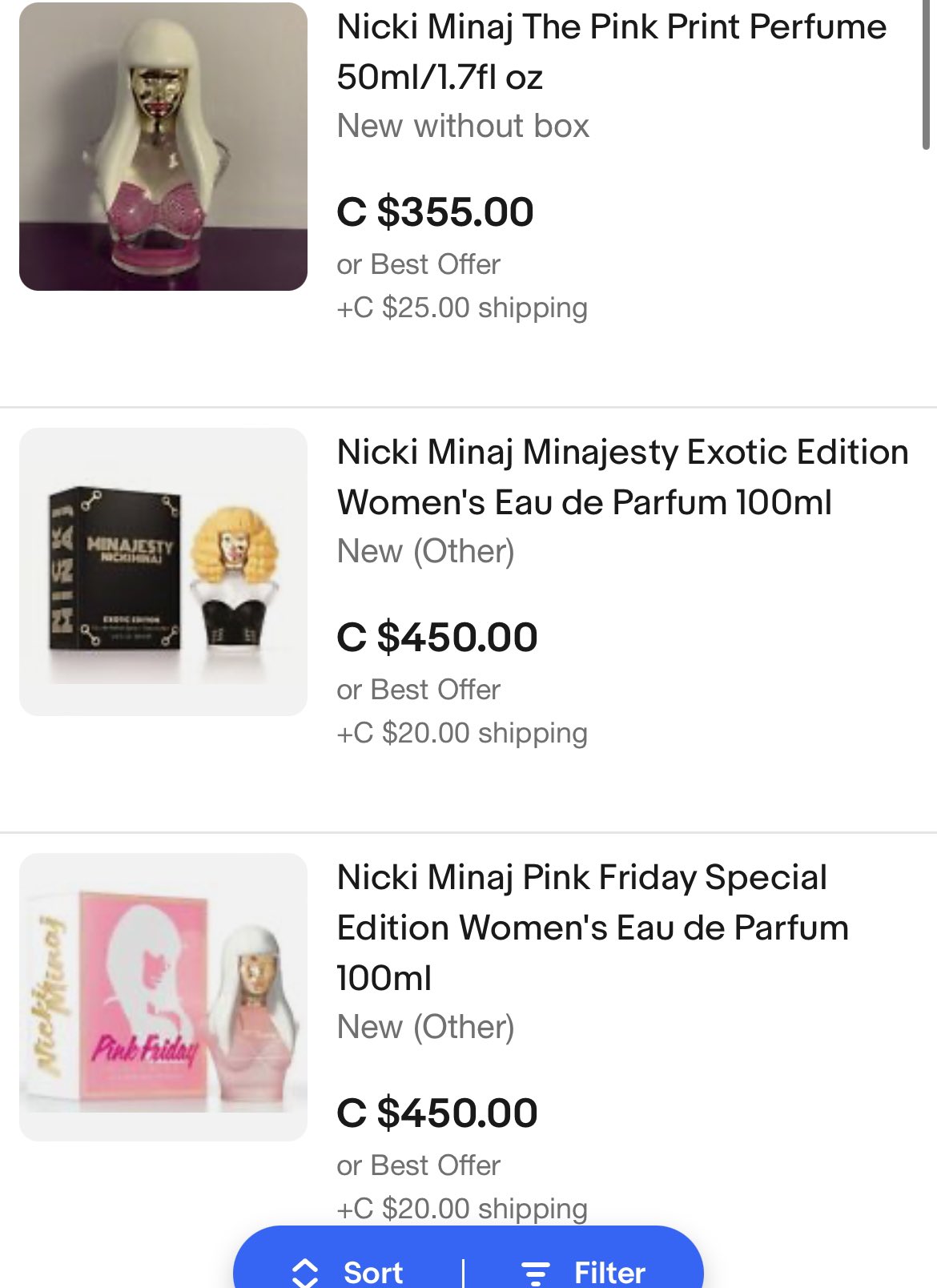 Nicki minaj minajesty exotic edition sale