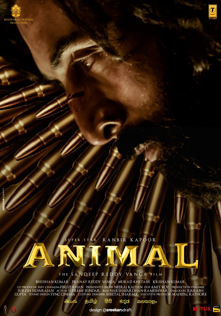 🪓🔥💥
Animal Poster Design!

#animalmovie #animalthefilm #RanbirKapoor #BobbyDeol #RashmikaMandanna #SandeepReddyVanga  #AnimalTrailer #Animalondecember1 #animaldesign