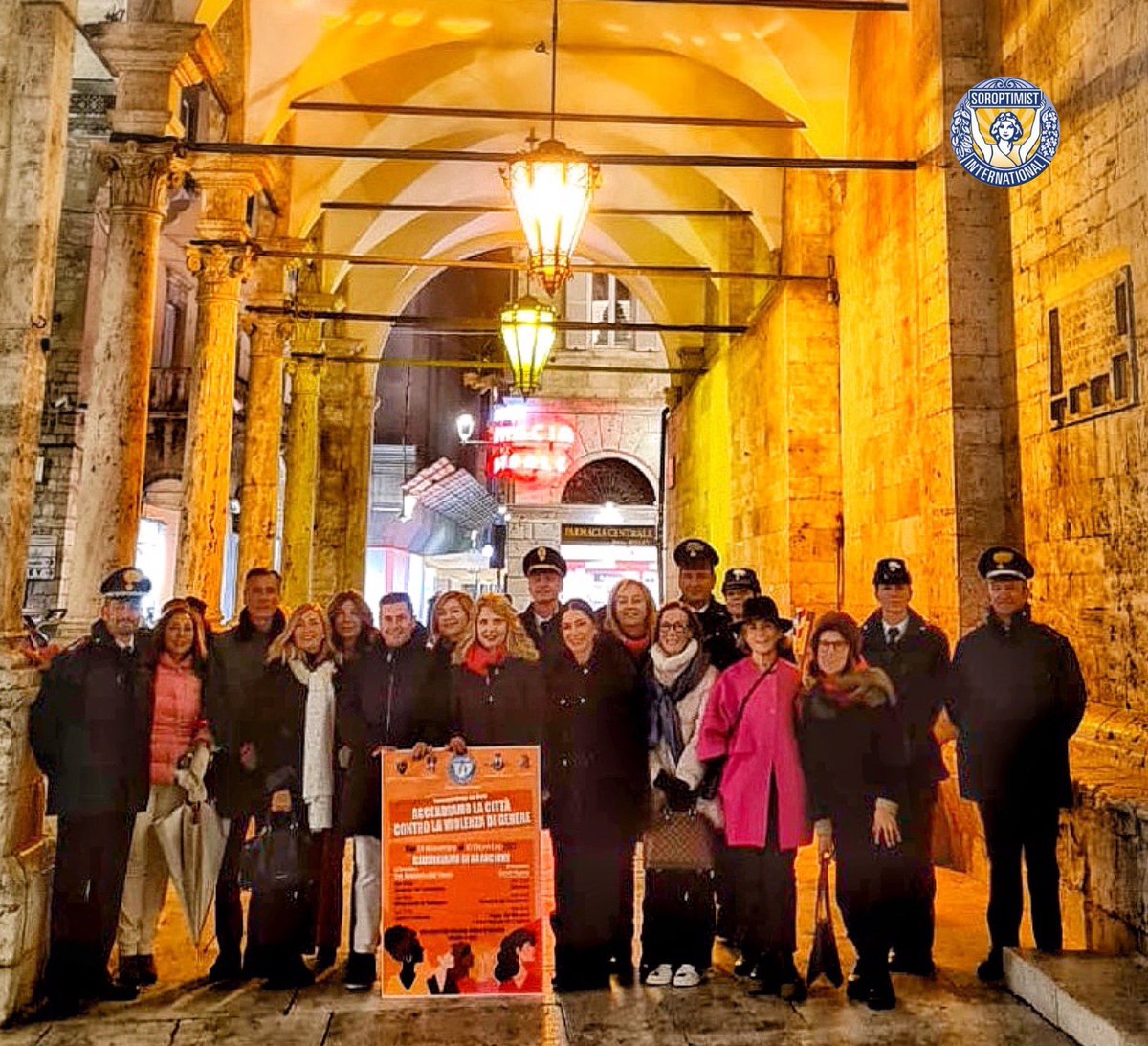 SoroptimistAp's tweet photo. Illuminati di 🟠 contro la violenza di genere i monumenti di Ascoli Piceno
#25Novembre2023 
#OrangeTheWorld 
@SIEurope 
@SIItalia 
@comuneAp 
@_Carabinieri_ 
@poliziadistato https://t.co/POHS5AhLKb