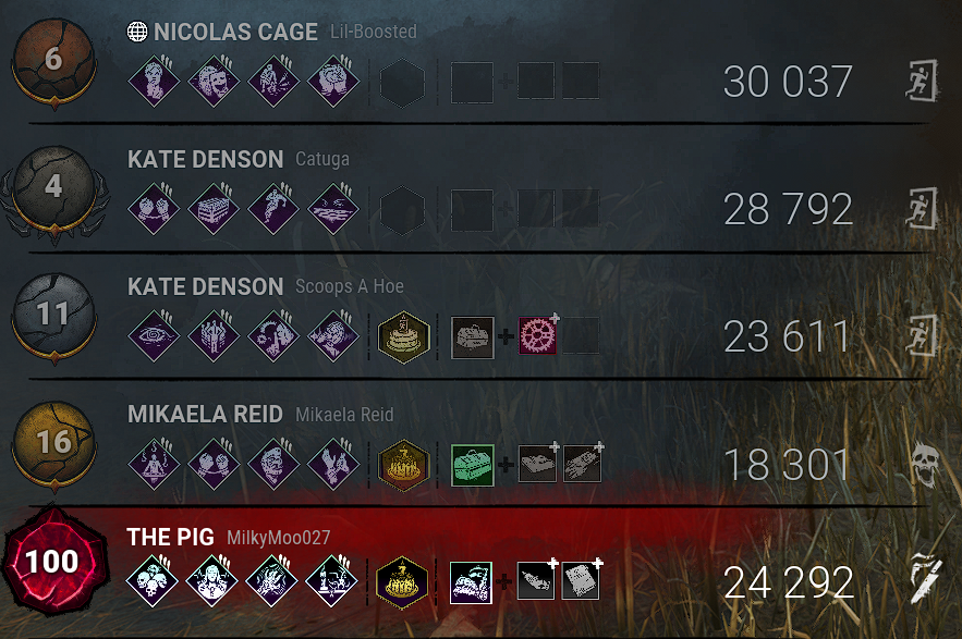 MilkyMoo027's tweet photo. Does someone seem upset?
I know prestige doesn't = skill
I'm not sure why they had to say that because I played fairly. 🤷♀️
#dbd #deadbydaylight #dbdsalt #salty https://t.co/hCkoLX91NM