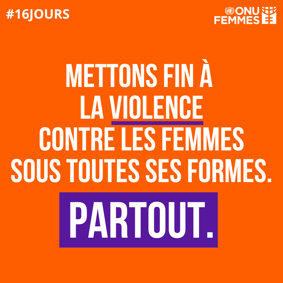 #16jours
#StopViolenceAgainstWomen